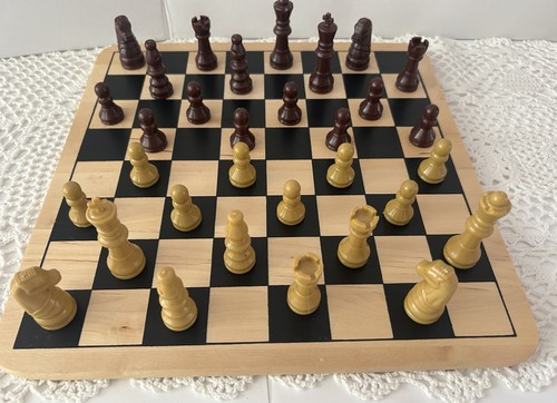 Chess set vintage - chess, wood