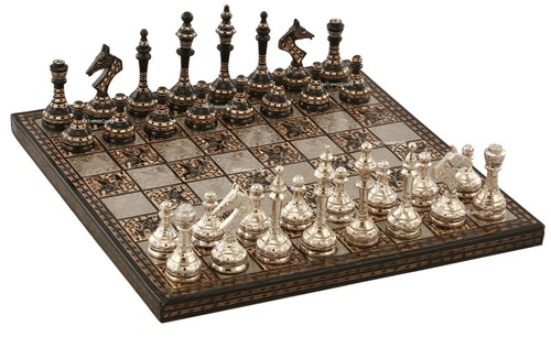 Chess board set luxury - 14''chess,